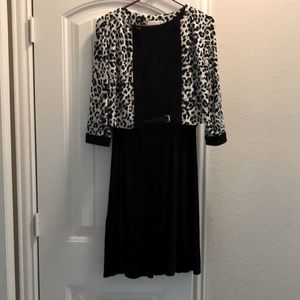 Christopher & Banks knee length dress, size 4